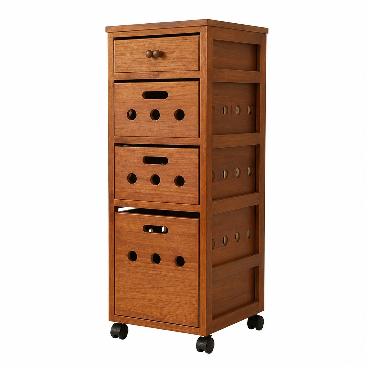 Armoire, avec rangement, avec étagères, sur roulettes, pour la chambre