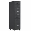 Armoire, en métal, avec rangement, coloris noir, pour la chambre