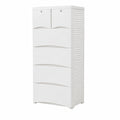 Armoire, avec rangement, avec tiroirs, coloris beige, pour la chambre