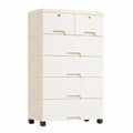 Armoire, avec rangement, coloris beige, pour la chambre