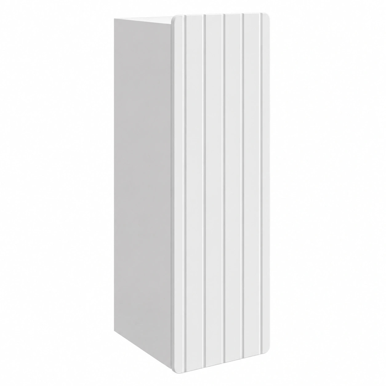 Armoire, avec rangement, avec étagères, avec portes, 33 x 34,5 x 94 cm, coloris blanc, pour la chambre