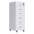 Armoire, avec tiroirs, en acier, coloris blanc, pour la chambre