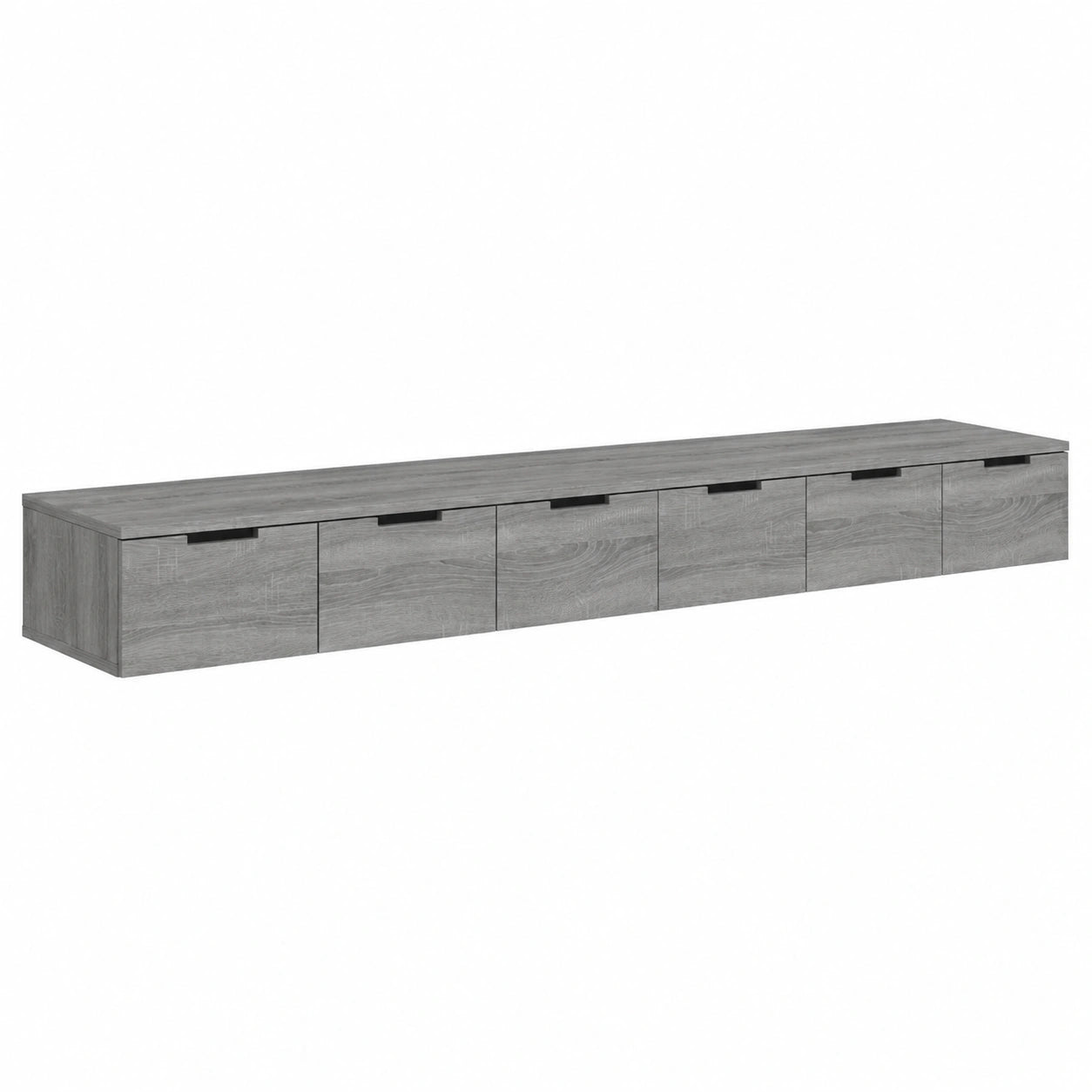 Armoire, avec rangement, coloris gris, 102 x 30 x 20 cm, pour la chambre