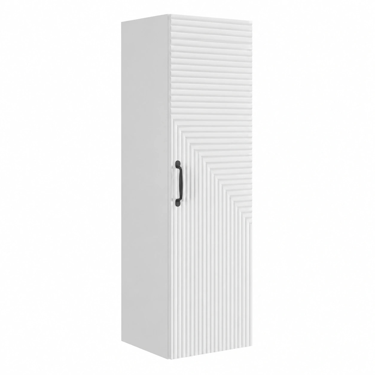 Armoire, avec rangement, avec étagères, avec portes, 33 x 34,5 x 90 cm, coloris blanc, pour la chambre